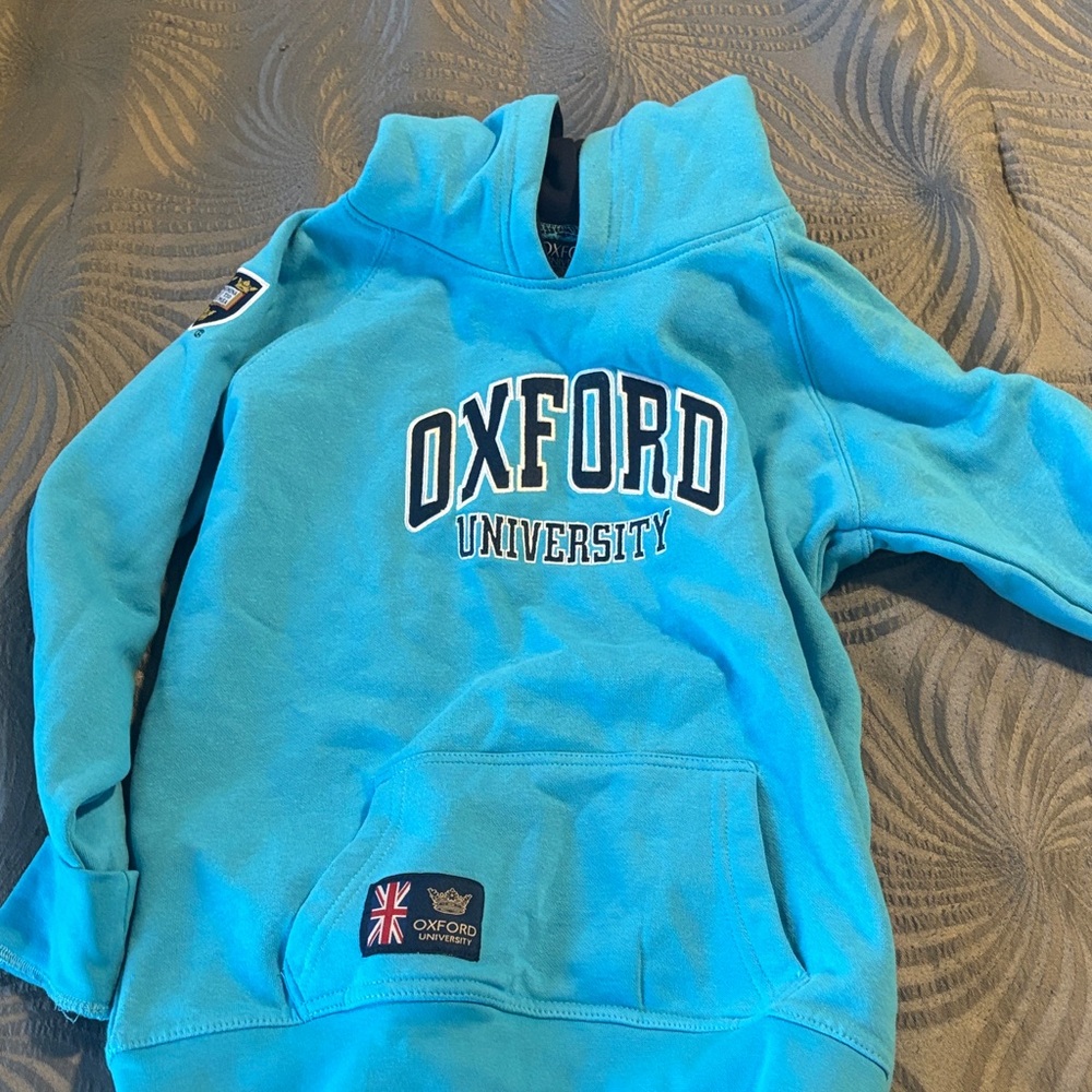 Oxford University Kids Blue Hoodie